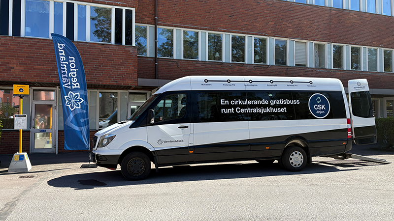 Gratis buss ska minska avstånden vid CSK