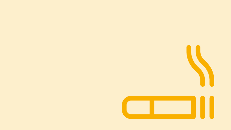 Ikon av en cigarett.