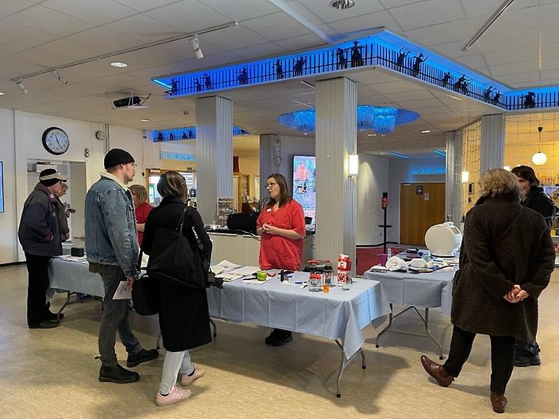 Tematräffar på Folkets hus i Skoghall