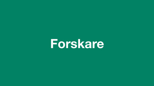 Forskare.