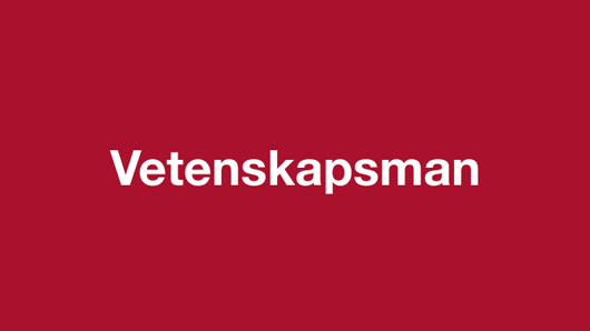Vetenskapsman.