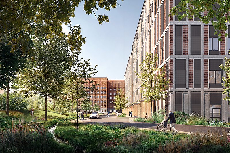 Visualisering av Hus 66 Nya CSK