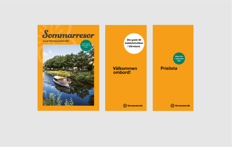 Exempel på trycksaker.